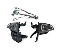Compatible con Kuga para Escape 2017 2018 para volante de coche, control remoto de crucero, botón de volumen, botones de volante
