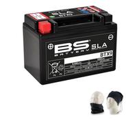 COMPATIBLE CON KYMCO Agility Plus 4T E4 R16 50 50 2019-2020 BS BTX9-BS BATERIA COMPLETA YA LISTA PARA INSTALACIÓN 12V/8AH BATERÍAS YUASA YTX9-BS PARA MOTO SCOOTER 150X87X105MM