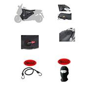 Compatible con KYMCO Downtown 125i ABS E4 2019 19 Cubierta Tucano Urbano R178-X TERMOSCUD ESPECÍFICO para Scooter Manta TÉRMICA Interior Impermeable EN Piel DE Nylon Externa