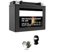 Compatible con KYMCO KXR 250 por año 2004 al 2004 BATERÍA Bosch YTX12-BS FA104 YTX12-4 SELLADA CARGADA Y Lista para Usar 10AH AMPERIOS BATERÍAS 12 VOLTIOS 150X87X130MM