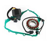 Compatible con Kymco Maxxer 400 450i MXU MXU450i 465 MXU465i bobina de estator y rectificador regulador y juego de cubierta de junta