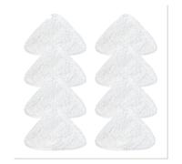 Compatible con la almohadilla de fibra ultrafina for mopa a vapor Vileda, piezas limpiador a, paño repuesto triangular, accesorios(8pcs)