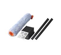 Compatible con la aspiradora inalámbrica ILIFE-W90 - Kit de repuesto 4 en 1: Filtro + Paño de fregona + Raspador de goma + Cepillo principal, Accesorios de limpieza