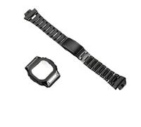 Compatible con la Correa de Reloj Casio pequeña y Cuadrada b5000 GM-B2100 | Correa de acero inoxidable b5000 pulsera de hombre con caja de bisel de metal sólido