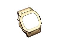 Compatible con la Correa de Reloj Casio pequeña y Cuadrada b5000 GM-B2100 | Correa de acero inoxidable b5000 pulsera de hombre con caja de bisel de metal sólido