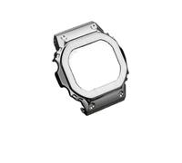 Compatible con la Correa de Reloj Casio pequeña y Cuadrada b5000 GM-B2100 | Correa de acero inoxidable b5000 pulsera de hombre con caja de bisel de metal sólido