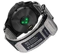 Compatible con la correa de reloj Garmin, correa deportiva de nailon súper resistente con diseño de bucle tejido para Fenix/Forerunner/Approach/MARQ/Quatix/D2, correa de repuesto resistente para