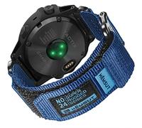 Compatible con la correa de reloj Garmin, correa deportiva de nailon súper resistente con diseño de bucle tejido para Fenix/Forerunner/Approach/MARQ/Quatix/D2, correa de repuesto resistente para