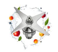 Compatible con la cuchilla de repuesto Vitamix 105733 de 64 onzas, compatible con el modelo Asc-ent Series A3500 A2300 A2500 A3300, 105733-1 piezas de repuesto compatible con contenedor de perfil bajo