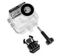Compatible con la funda protectora Insta360 Go3, resistente al agua hasta 40 m, funda invisible para buceo, cristal templado óptico.