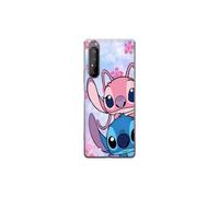 Compatible con la funda transparente de Stitch y Angel para Sony Xperia 1II.