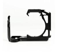 Compatible con la Jaula for cámara Panasonic Lumix S5, Marco estabilizador de Metal con Zapata fría y Rosca de 1/4 de Pulgada.(Black)