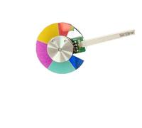 Compatible con la Rueda de Color del proyector ViewSonic PA503S, reemplazo for PA506W PS501X PS501W TB4024 TX106Color
