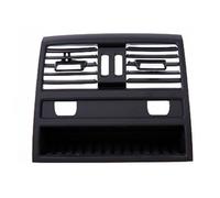 Compatible con la serie 5 F10 F11 2010-2017 LHD RHD frontal central izquierda derecha trasera AC acondicionado panel de salida de aire cromado rejilla de ventilación de coche (sin cromo B)