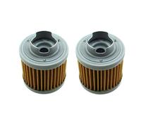 Compatible con la tapa de embrague Kitaco Compatible Honda Grom 125 KTC-1002 Compatible Daytona Anima ZS190 Compatible el filtro aceite Zhongshen Filtro de aceite para motocicleta(2pcs)