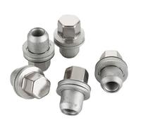 Compatible Con LAND Para Rover Para Discovery 3 2004 2005 2006 2007 2008 2009 5/10/15PCS Tapa De Tuerca De Rueda De Acero Inoxidable OEM:RRD500290 Rueda TuercaTornillo