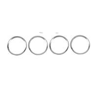 Compatible Con Land Para Rover Para Discovery Sport 2015 2016 2017 Embellecedor Del Anillo Del Altavoz De La Puerta, Accesorios Interiores Del Coche interiores coche