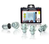 Compatible con Land Rover Defender (L663) 2019 - Juego de tuercas de bloqueo Heyner 4 cerraduras de seguridad para coche 863/5-RR M14x1.5