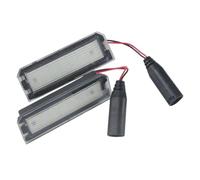 Compatible con Land Rover Range Rover Sport L494 2013-2025 Kit de Luces para matrícula Trasera Lámparas para matrícula LR037612 Luces para matrícula de automóvil