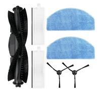 Compatible con Laresar, EVOL 3, Bolsas For Polvo, Cepillo Principal, Cepillo Lateral, Filtro, Mopa, Almohadilla, Kit De Piezas De Repuesto For Robot Aspirador.(A)