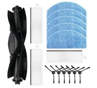 Compatible con Laresar, EVOL 3, Bolsas For Polvo, Cepillo Principal, Cepillo Lateral, Filtro, Mopa, Almohadilla, Kit De Piezas De Repuesto For Robot Aspirador.(B)