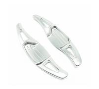 Compatible con Las levas de Cambio del Mondeo. Funda para levas de Cambio en el Volante (Plateada).