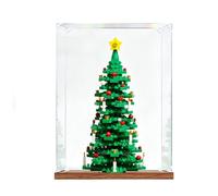 Compatible con LE*GO 40573 - Expositor acrílico transparente para árbol de Navidad, almacenamiento y protección contra el polvo (modelo no incluido), madera, 3 mm