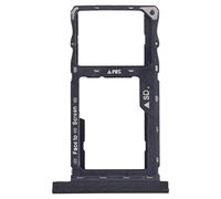 Compatible con Lenovo Tab M10 FHD REL TB-X605LC X605 Carro Bandeja Alojamiento Soporte Adaptador Ranura Porta Tarjetas Carro Para Tarjeta SIM + Compartimento Memoria Micro SD (Negro)