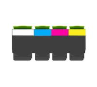 Compatible con Lexmark, Cartucho de tóner y Caja de residuos de Polvo for Impresora C2330K0 C2325 C2425 MC2535 MC2640, 1 Juego o Individual(1set C M Y BK)