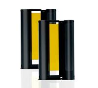 Compatible con Liene Amber M100/M200/M110/M210 2 Cartuchos de Tinta, Imprimir 80 hojas Papel Fotográfico 10x15cm(4"x6") para Impresora de Sublimación Térmica, Antioxidant(sin Papel fotográfico)