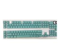 Compatible con Logitech G915TKL G915 G913 G815 G813, Juego de Teclas de Repuesto retroiluminadas de 111 Teclas, Teclas de Colores DIY(Green)