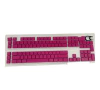 Compatible con Logitech G915TKL G915 G913 G815 G813, Juego de Teclas de Repuesto retroiluminadas de 111 Teclas, Teclas de Colores DIY(Rose Red)