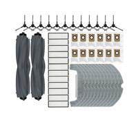 Compatible con los accesorios de la aspiradora robot Dreame D10S Plus, cepillo lateral principal, filtro HEPA, paño de fregona, bolsa for el polvo.