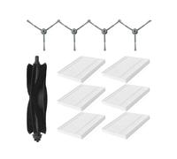 Compatible con los Accesorios del Robot Aspirador Eufy Clean L50/L50 SES, L60/L60 SES, L60 Hybrid y G50/G50 Hybrid. Filtro, Cepillo Lateral Principal y Piezas.(Set 7)