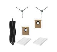 Compatible con los Accesorios del Robot Aspirador Eufy Clean L50/L50 SES, L60/L60 SES, L60 Hybrid y G50/G50 Hybrid. Filtro, Cepillo Lateral Principal y Piezas.(Set 1)