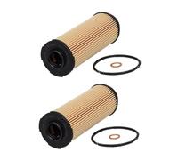 Compatible con los nuevos modelos B/M/W/ 1 3 4 5 6 7 8 X3 X4 X5 X6 X7 Z4 B57 B58 B30 D30, todos los motores de 3,0 L. OEM: 11428583898. Filtro de aceite 11427826799.(2 Pcs)