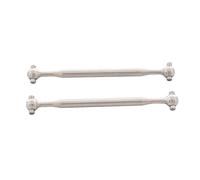 Compatible con Losi para Mini-T 2,0 2WD para Stadium 1/18 RC Truck Car Upgrade Parts 2 Uds Eje De Transmisión De Hueso De Perro Trasero De Acero RC Eje Transmisión Coche