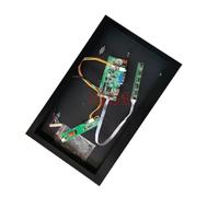 Compatible con LTD154EX0V LQ154K1LA1C TX39D30VC1GAA LQ154K1LB1B 1280 * 800 Caja De Metal + Placa Controladora 58C 1CCFL 30Pin LVDS Kit Monitor 15,4"(LQ154K1LA1C and Case)