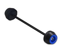 Compatible Con M1000XR 2024-2025 Deslizador De Horquilla De Rueda Delantera Y Trasera Para Motocicleta Tapa Protectora Contra Impactos Deslizador De Marco Moto Deslizador De Cuadro(Blue,Front)