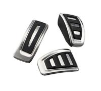 Compatible con Macan S 2014-2017 compatible con Cayenne 2018-2020 Accesorios RHD para freno de combustible de coche, juego de cubiertas de pedal de coche, manual Auto (MT pedal)