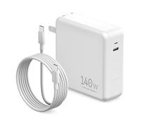 Compatible con MacBook Pro Charger 140W USB C adaptador de cargador rápido