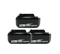 Compatible Con Makita, Batería De 18 V, Herramientas Eléctricas De 18 V. La Batería Recargable DDF487 De 18 V, BL1860B Puede Reemplazar A BL1850B LXT400.(3PCS 6.0Ah)