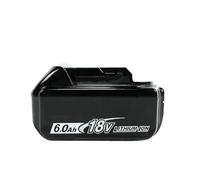 Compatible con Makita, batería de 18V BL1860 DDF487 BL1830B BL1850B BL1850 BL1840 BL1815 batería de litio de repuesto 6.0AH 9.0AH(1PCS 6.0Ah)