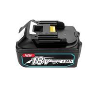 Compatible Con Makita, Batería De Herramienta Eléctrica Recargable De 18V 6.0Ah, Repuesto De Iones De Litio LXT BL1860B BL1860 BL1850 DC18RF(6.0AH-1 PCS)