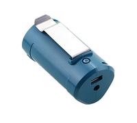 Compatible con Makita BL1013, BL1020 paquete de baterías, conector de alimentación, cargador, dispositivo USB, adaptador de carga de tela de invierno, conector de alimentación USB