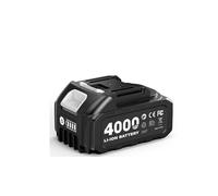 Compatible con Makita, Herramienta eléctrica de 21 V, Sierra, Taladro, Amoladora, Llave Inglesa inalámbrica de 4,0 Ah, soplador con batería de Litio Recargable(1pcs)