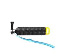 Compatible con Mango Flotante de cámara de acción dji Osmo | El mango de la varilla de flotación mantiene la cámara a flote y evita que se hunda al disparar en el agua.(Yellow color)