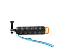 Compatible con Mango Flotante de cámara de acción dji Osmo | El mango de la varilla de flotación mantiene la cámara a flote y evita que se hunda al disparar en el agua.(Orange)