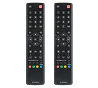 Compatible con marcas específicas de televisores LED/LCD, control remoto universal con botones grandes para toda la familia, requiere pilas, de