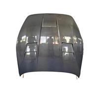 Compatible con Maserati GT GC GTS 2007-2015 cubierta de alerón protector de ventilación for capó de motor delantero de fibra de carbono(Single sided carbon)